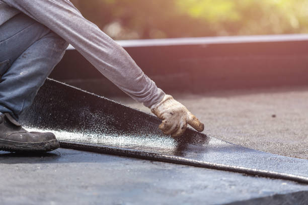 Professional Crawl Space Encapsulation technician working in East Rockaway, NY